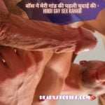 बॉस ने मेरी गांड की पहली चुदाई की